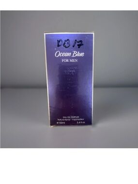 Ocean Blue For Men Eau de Parfum - Deep Navy Packaging